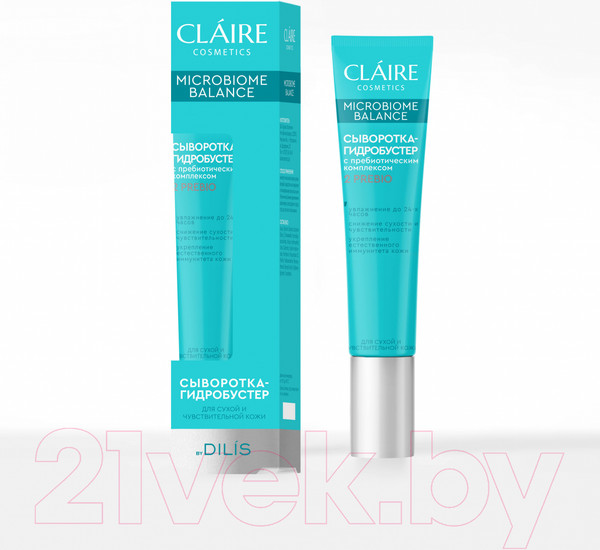 Изображение товара Сыворотка для лица Claire Microbiome Balance Гидробустер для сухой чувствительной кожи (20мл)