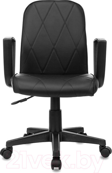Изображение товара Кресло офисное Бюрократ CH-327 (черный экокожа)