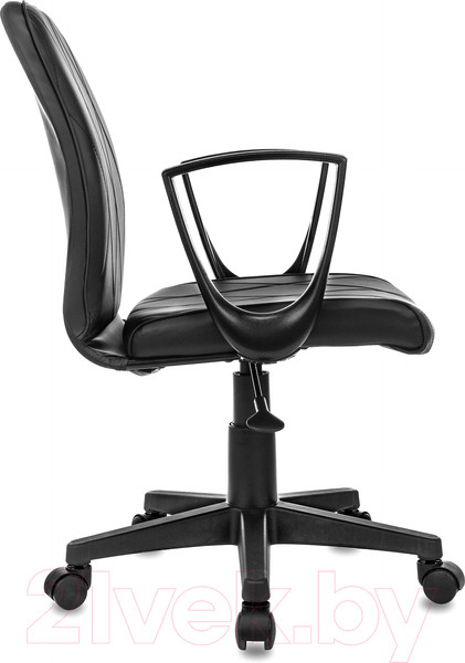 Изображение товара Кресло офисное Бюрократ CH-327 (черный экокожа)