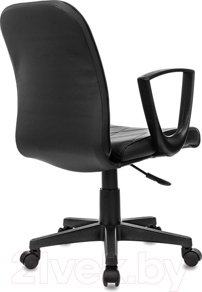 Изображение товара Кресло офисное Бюрократ CH-327 (черный экокожа)