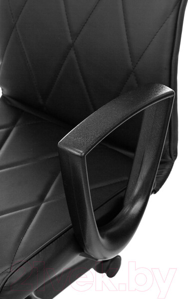Изображение товара Кресло офисное Бюрократ CH-327 (черный экокожа)