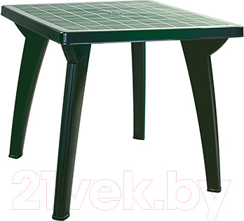 Изображение товара Стол пластиковый DD Style Луна квадратный 740з (зеленый)