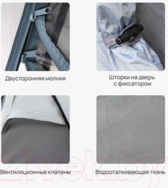 Изображение товара Палатка RoadLike Family / 410237 (синий)