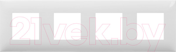 Изображение товара Рамка для выключателей и розеток DKC Avanti / 4400908 (белое облако)