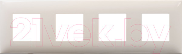 Изображение товара Рамка для выключателей и розеток DKC Avanti / 4405908 (ванильная дымка)