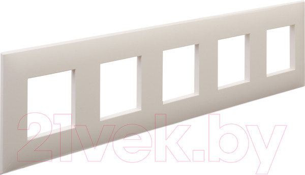 Изображение товара Рамка для выключателей и розеток DKC Avanti / 4405900 (ванильная дымка)
