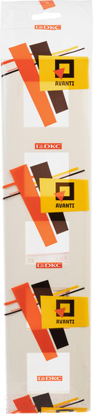 Изображение товара Рамка для выключателей и розеток DKC Avanti / 4405900 (ванильная дымка)