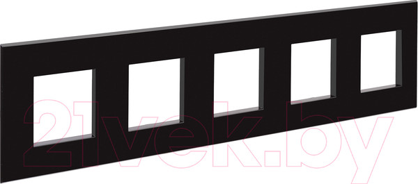 Изображение товара Рамка для выключателей и розеток DKC Avanti / 4402900 (черный квадрат)