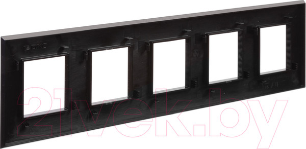 Изображение товара Рамка для выключателей и розеток DKC Avanti / 4402900 (черный квадрат)