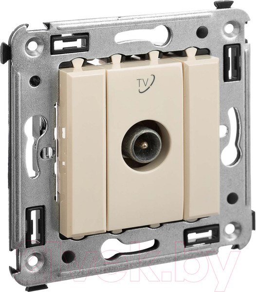 Изображение товара Розетка DKC Avanti / 4405513 (ванильная дымка)