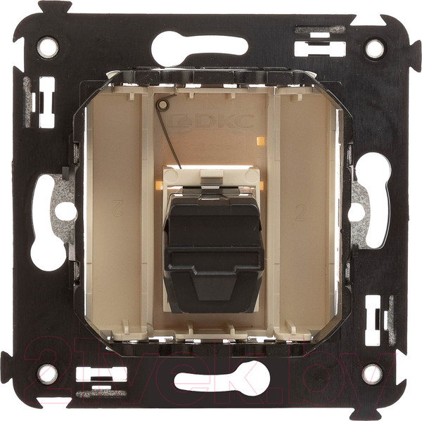 Изображение товара Розетка DKC Avanti / 4405253 (ванильная дымка)