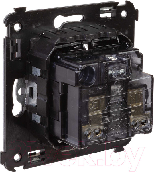 Изображение товара Розетка DKC Avanti / 4402003 (черный квадрат)