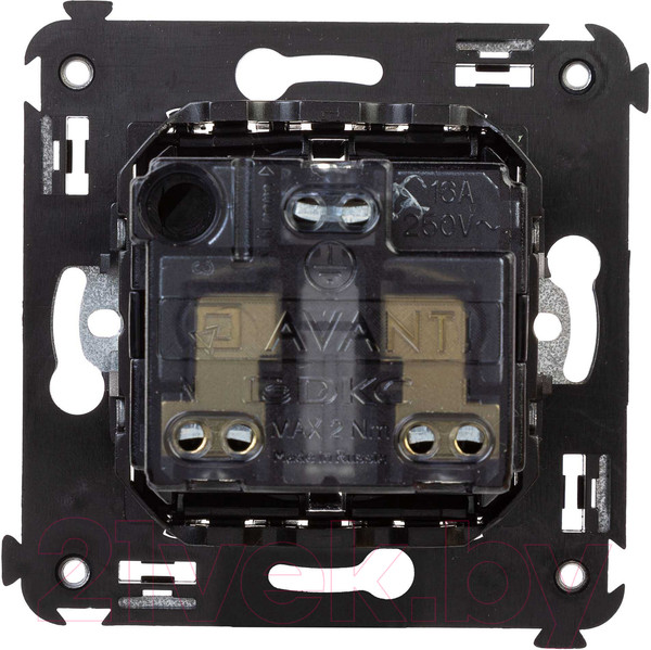 Изображение товара Розетка DKC Avanti / 4402003 (черный квадрат)