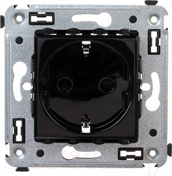 Изображение товара Розетка DKC Avanti / 4402003 (черный квадрат)