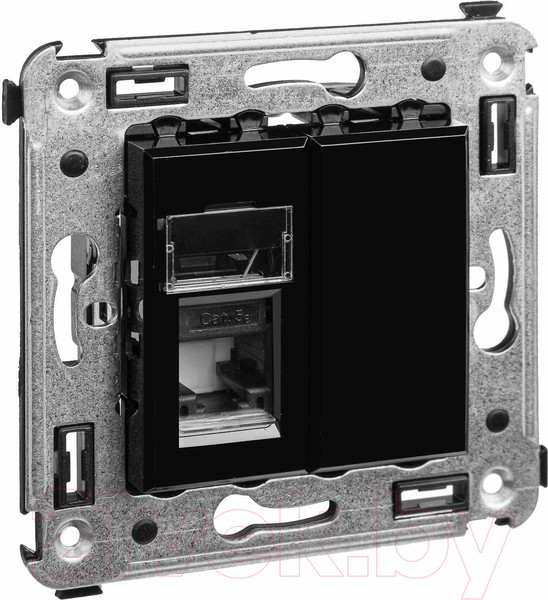 Изображение товара Розетка DKC Avanti RJ-45 / 4402463 (черный квадрат)