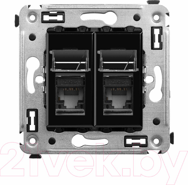 Изображение товара Розетка DKC Avanti RJ-45 / 4402464 (черный квадрат)