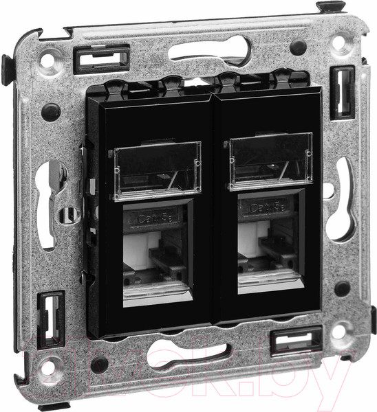 Изображение товара Розетка DKC Avanti RJ-45 / 4402464 (черный квадрат)
