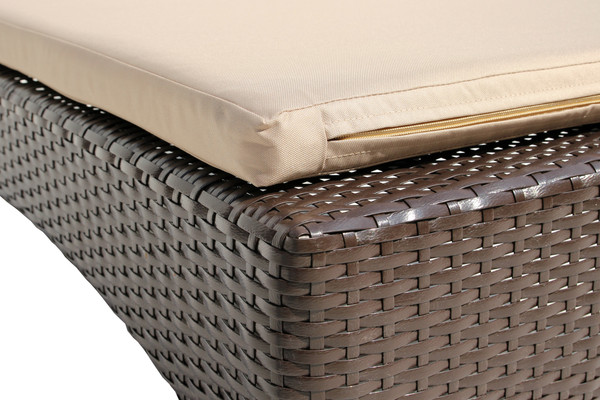 Изображение товара Шезлонг Garden Story Мальта-2 / M002-2023 (ротанг искусственный коричневый/бежевый)