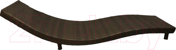 Изображение товара Шезлонг Garden Story Вико / 7024 (ротанг искусственный коричневый)