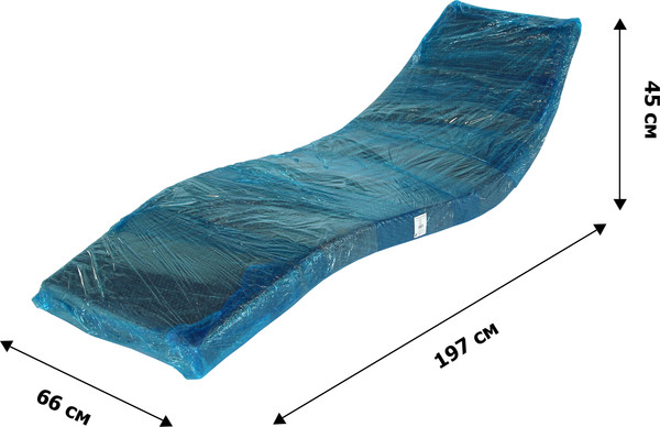 Изображение товара Шезлонг Garden Story Вико / 7024 (ротанг искусственный коричневый)