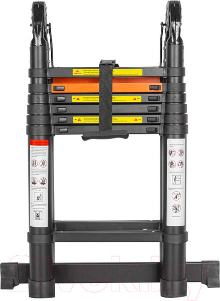 Изображение товара Телескопическая лестница RockForce RF-UP220-M