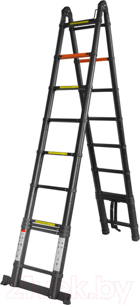 Изображение товара Телескопическая лестница RockForce RF-UP310-M