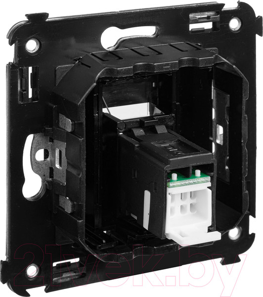 Изображение товара Розетка DKC Avanti RJ-45 / 4412463 (черный матовый)