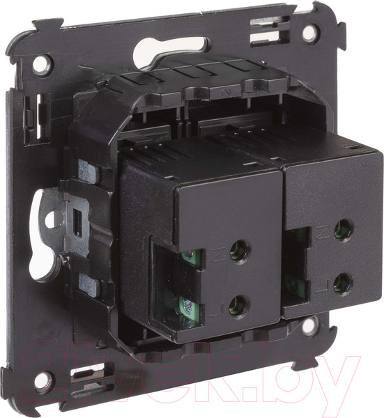 Изображение товара Розетка DKC Avanti USB 4412543 (черный матовый)