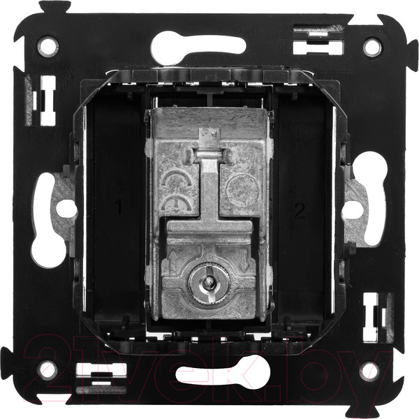 Изображение товара Розетка DKC Avanti / 4412513 (черный матовый)