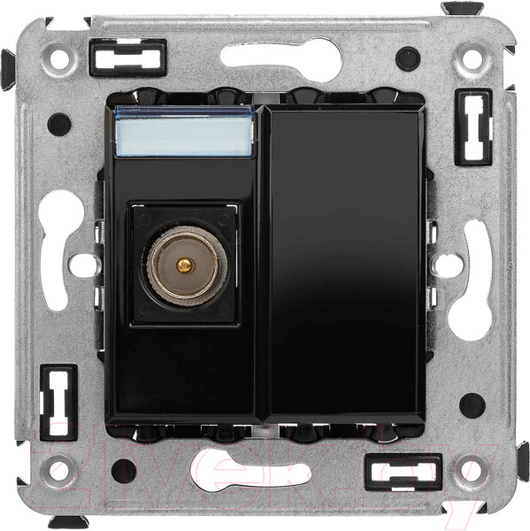 Изображение товара Розетка DKC Avanti / 4402503 (черный квадрат)