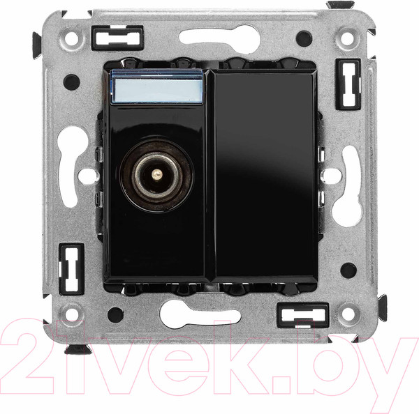 Изображение товара Розетка DKC Avanti / 4402513 (черный квадрат)