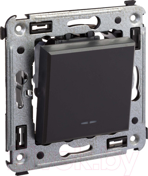 Изображение товара Выключатель DKC Avanti 4412123 (черный матовый)