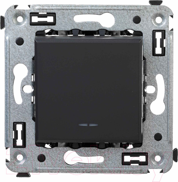 Изображение товара Выключатель DKC Avanti 4412123 (черный матовый)