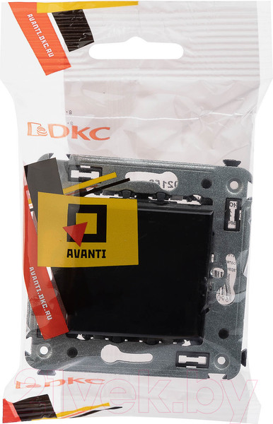 Изображение товара Выключатель DKC Avanti 4402153 (черный квадрат)