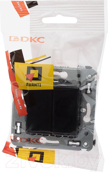 Изображение товара Выключатель DKC Avanti 4402154 (черный квадрат)