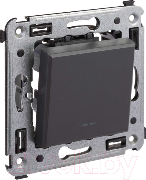 Изображение товара Выключатель DKC Avanti 4412103 (черный матовый)