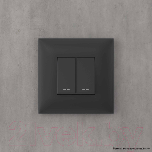 Изображение товара Выключатель DKC Avanti 4412104 (черный матовый)