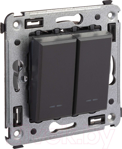 Изображение товара Выключатель DKC Avanti 4412104 (черный матовый)