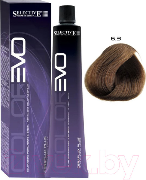 Изображение товара Крем-краска для волос Selective Professional Colorevo 6.3 / 84063 (100мл, темный блондин золотистый)