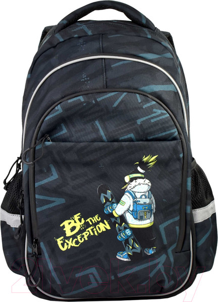 Изображение товара Школьный рюкзак Феникс+ Пингвин-сноубордист / 61258