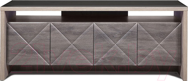 Изображение товара Тумба Мебель-КМК 4Д Монако 0673.10 (сосна натуральная/дуб шале графит)