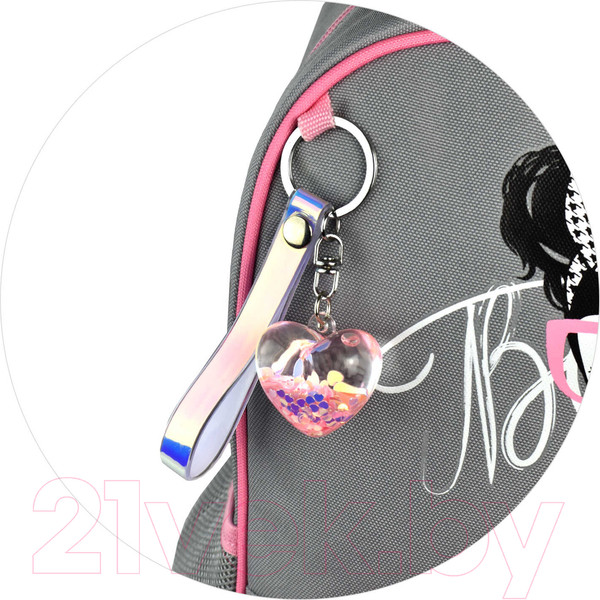 Изображение товара Школьный рюкзак Феникс+ Девочка с бантом / 61413