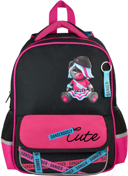 Изображение товара Школьный рюкзак Феникс+ Плюшевый мишка / 61414