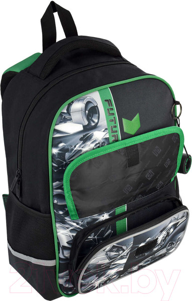 Изображение товара Школьный рюкзак Феникс+ Футуристичные тачки / 61416