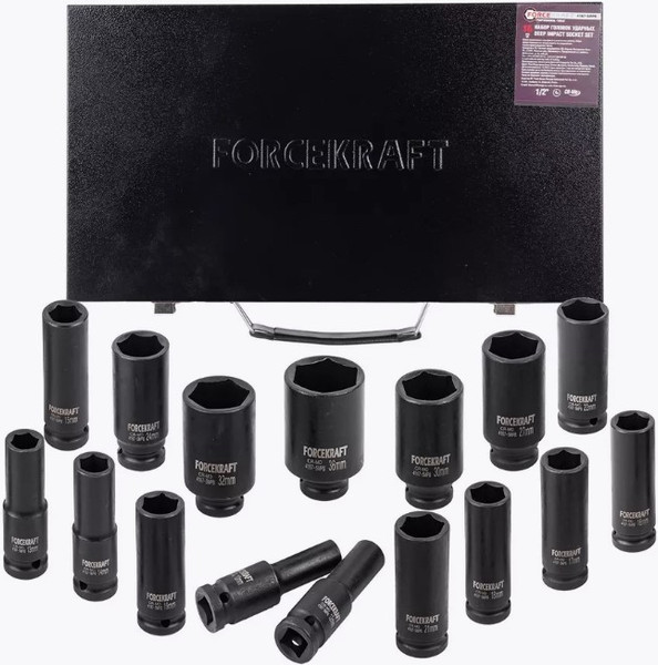 Изображение товара Набор головок слесарных ForceKraft FK-4167-5MPB (54560)