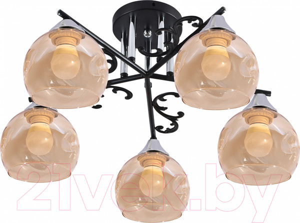 Изображение товара Люстра Элетех 21277В-2/5 НПБ 01-5х60-148 Е27 / 1005404914