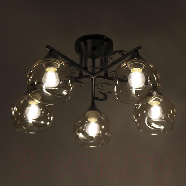 Изображение товара Люстра Элетех 21277В-2/5 НПБ 01-5х60-148 Е27 / 1005404914