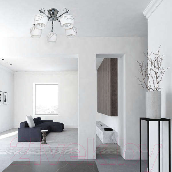 Изображение товара Люстра Элетех 21280-3/5 НПБ 01-5х60-158 Е27/ 1005404920