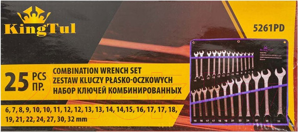 Изображение товара Набор ключей KingTul KT-5261PD (54620)