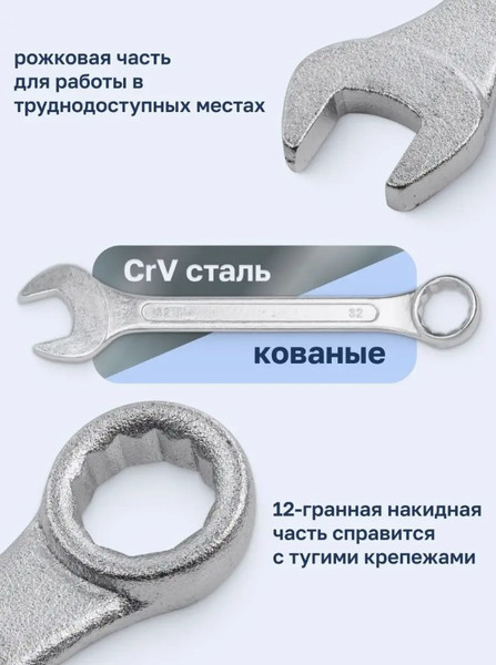 Изображение товара Набор ключей KingTul KT-5261PD (54620)